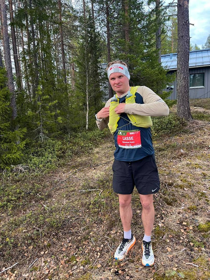 ​Lasse Härkönen kuudes NUTS Karhunkierroksen 83 kilometrillä
