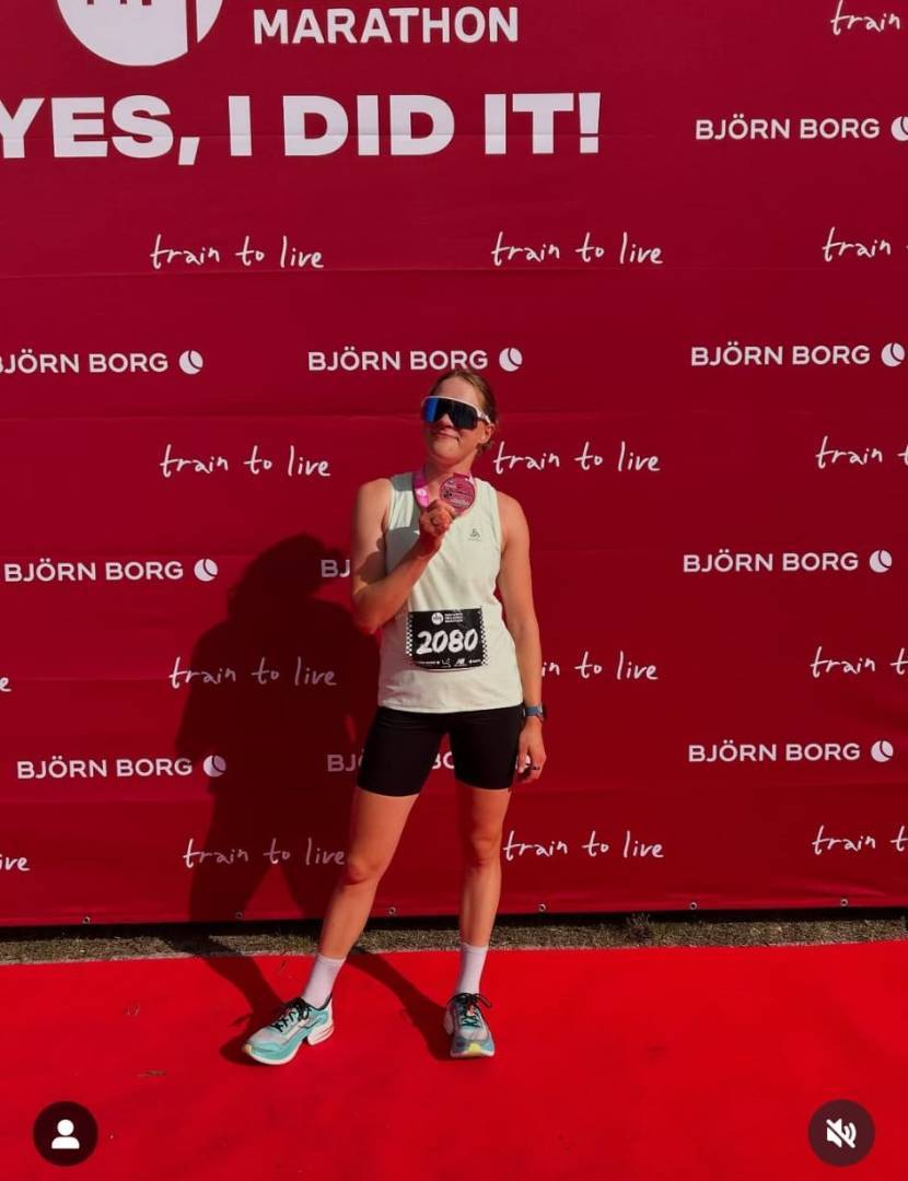 ​Tiia Olkkonen viides Helsinki City Marathonin puolikkaalla