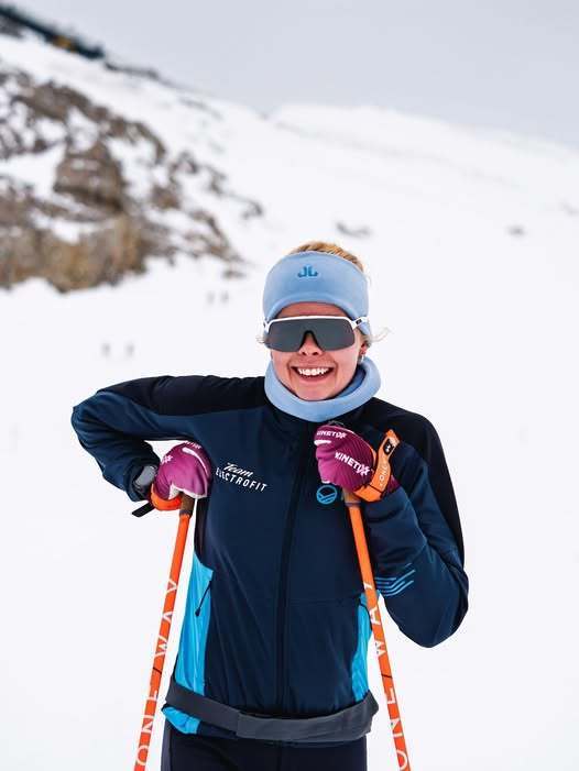 Anni Alakoski valmistautuu olympiakauteen Alpeilla