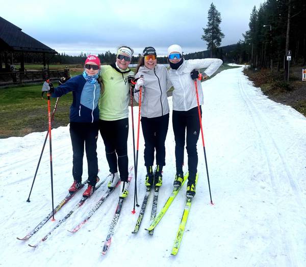 ​Saari ja Olkkonen hiovat kuntoaan Levillä