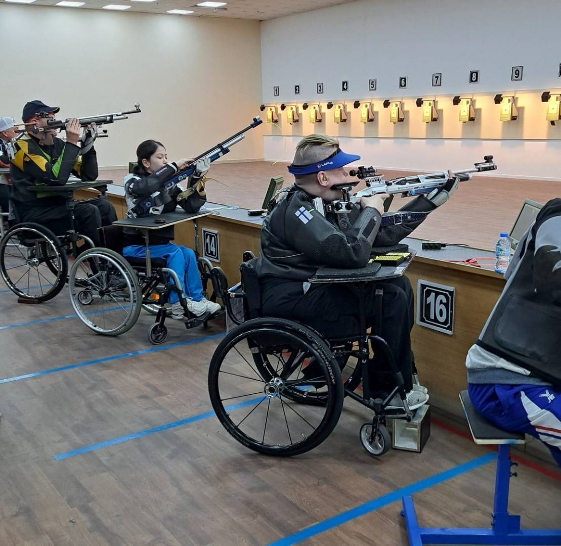 ​Jarkko Mylly yhdeksäs para-ammunnan maailmancupissa Arabiemiraateissa
