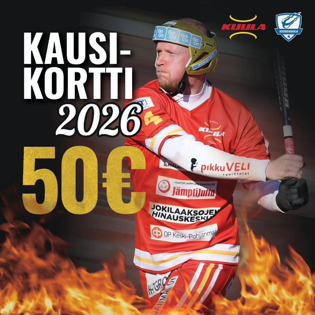 Miesten kausikorttikampanja käynnissä