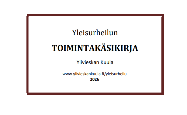 Yleisurheilun toimintakäsikirja vuodelle 2026 on julkaistu