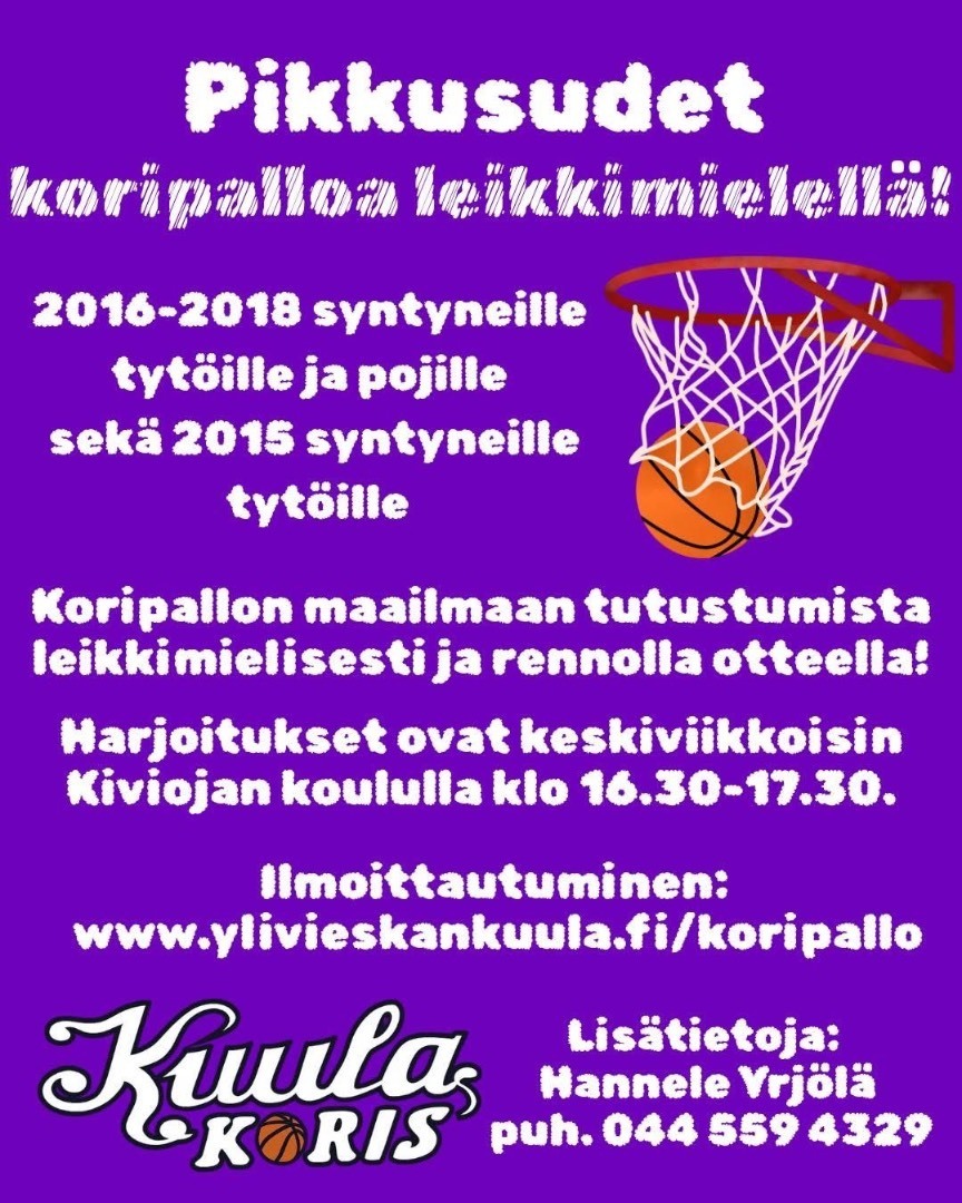 Tervetuloa mukaan Koriskouluun!