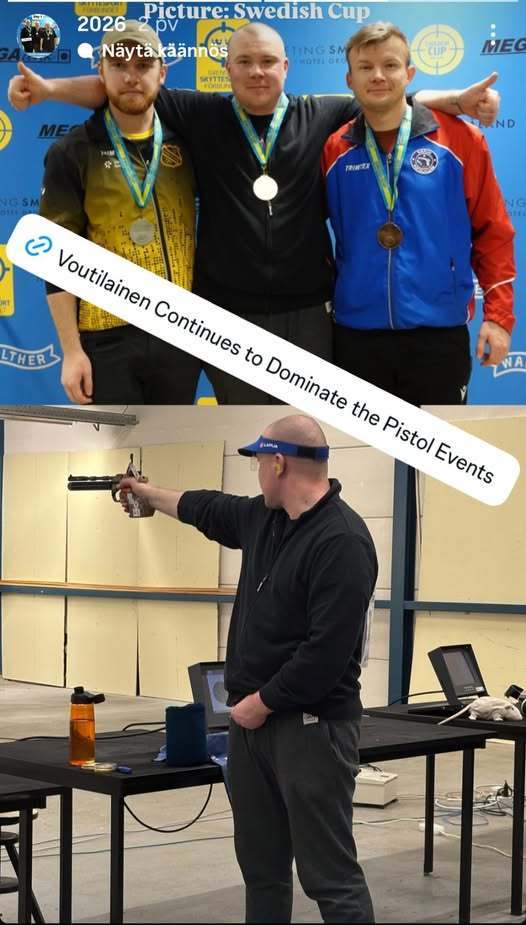 Sampo Voutilainen loisti Swedish cupissa