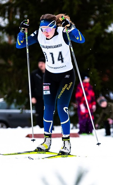 Nuorten SM-hiihtojen 2.päivä