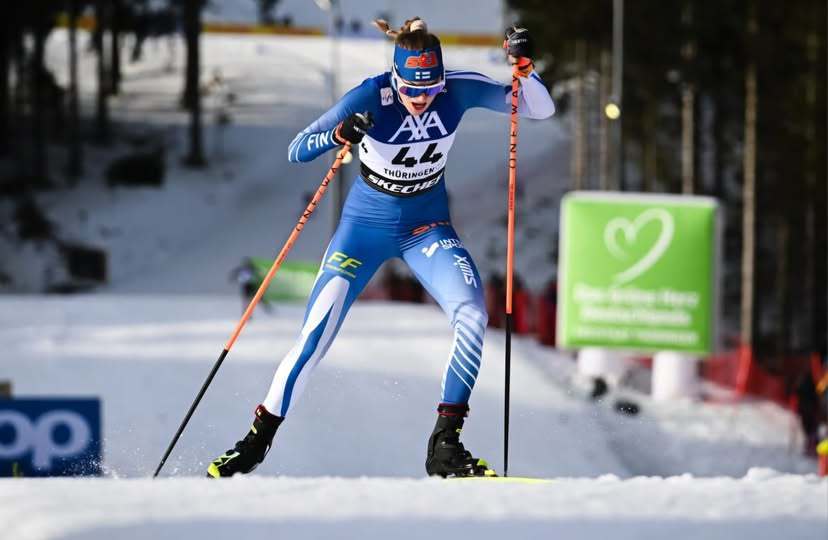 Olkkonen kasvatti maailmancupin pistetiliä Oberhofissa