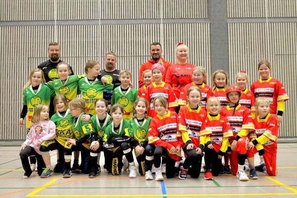 F-tytöt vuorostaan NiPen vieraana hallipelissä