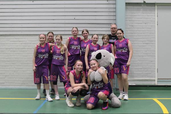 ​Kuulan U14-tytöt avasivat kaudn yhdellä voitolla kotiturnauksessa