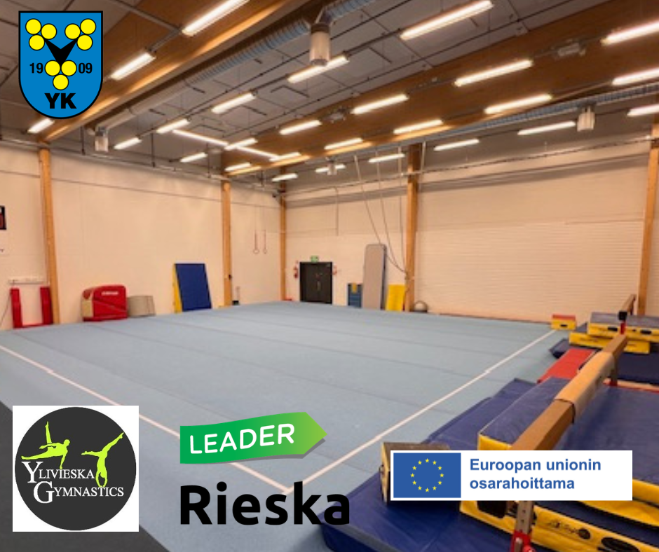 Ylivieska Gymnastics sai EU:n maaseuturahoitusta Rieska-Leaderistä
