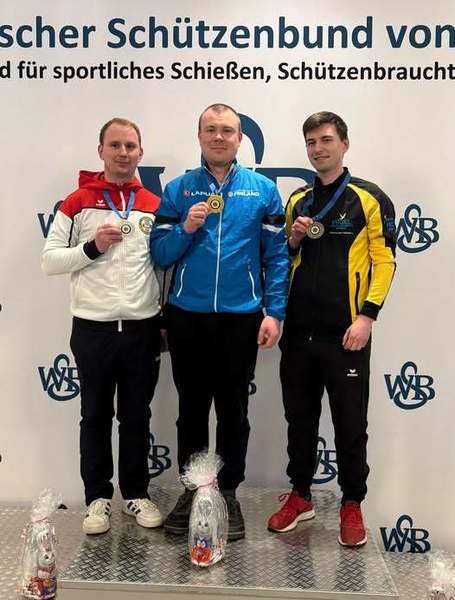 Sampo Voutilainen voitti kansainvälisen ilmapistoolikilpailun Dortmundissa