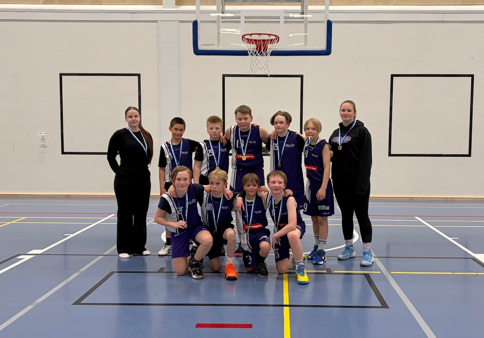 U12-pojille sarjan mestaruus!