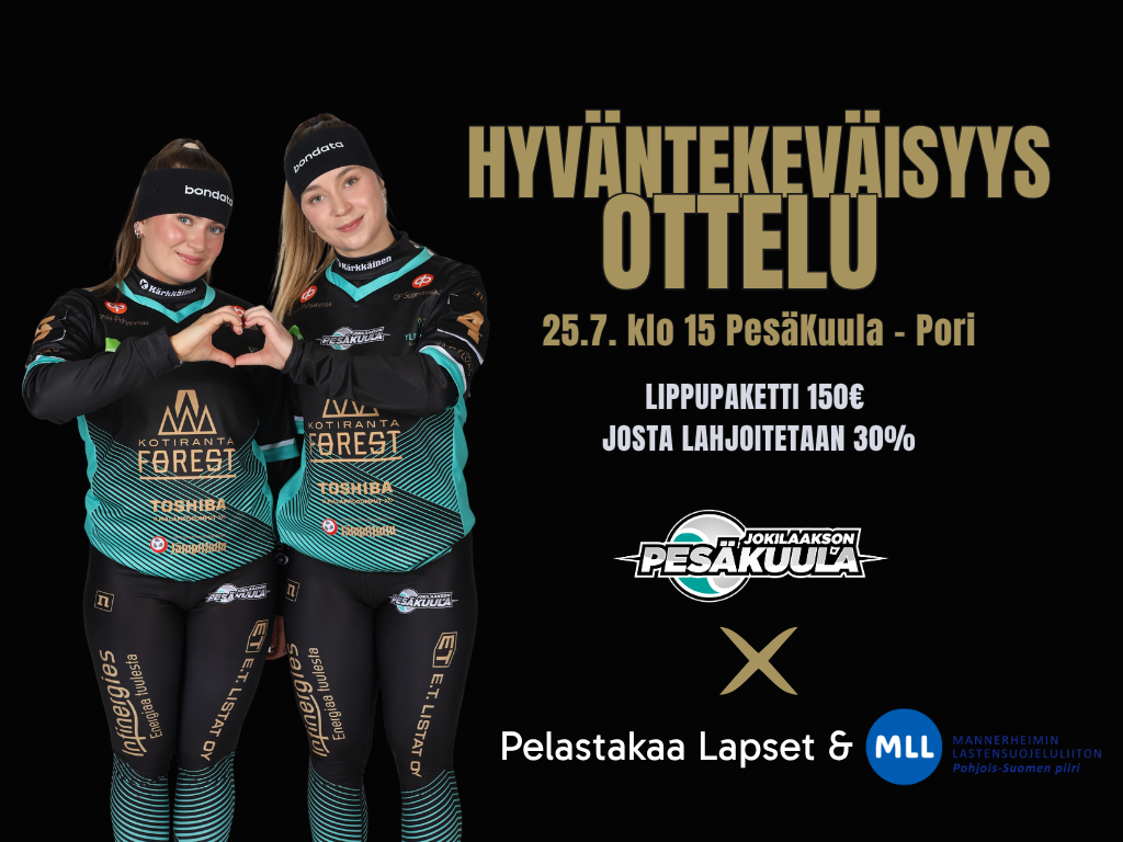 Haastamme alueen yritykset mukaan tekemään hyvää!