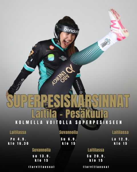 PesäKuulan pelit jatkuvat Superpesiskarsinnassa