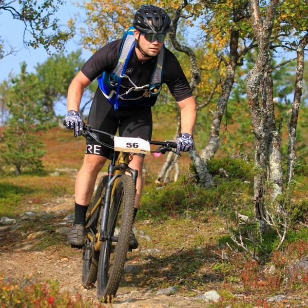 Saariselkä MTB stagessa Aki Sammalmaa bodiumille