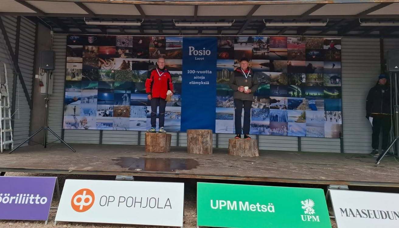 Mauno Nieminen suunnisti SM-hopeaa pitkiltä matkoilta Posiolla