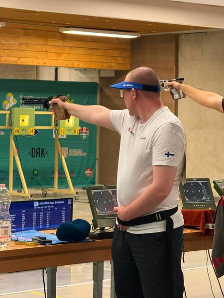 ​Sampo Voutilainen teki selvän eron olympiahopeamitalistiin Budapestissa