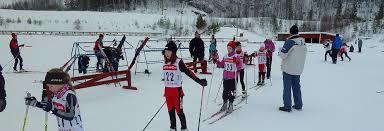 1-2 luokkalaisten koulujen välisten hiihtokilpailun tulokset