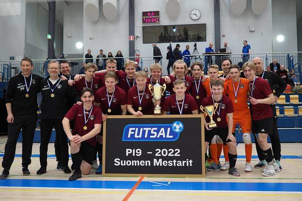 Ylöjärven Ilves P19 Futsal-Liigan Suomen mestaruuteen!