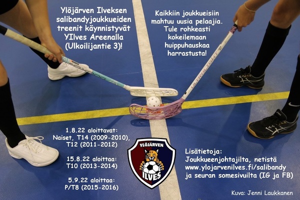 SB-joukkueiden treenit alkavat YIlves Areenalla 1.8.22 alkaen