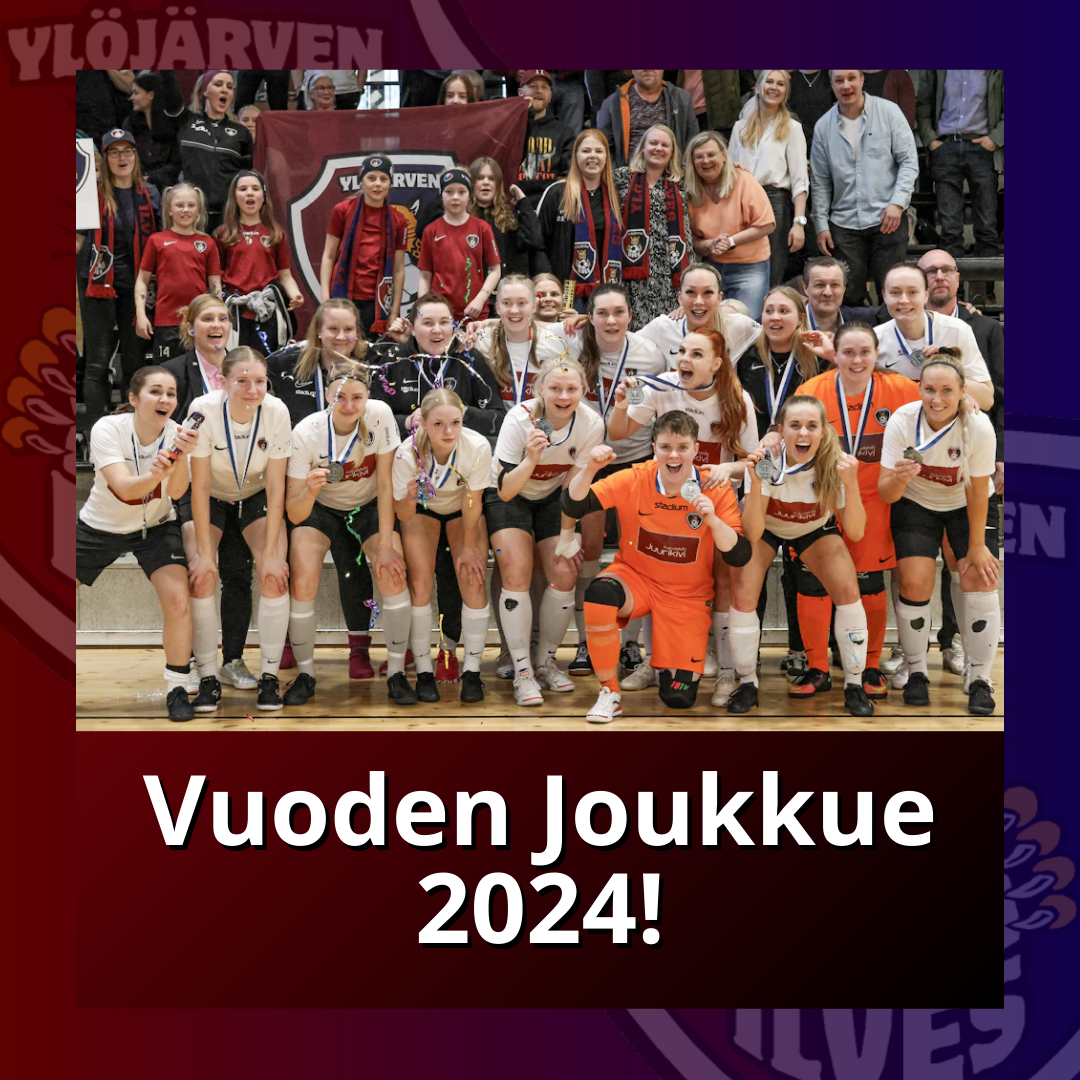 Ylöjärven kaupunki palkitsi naisten futsaljoukkueen Vuoden Joukkueena 2024!