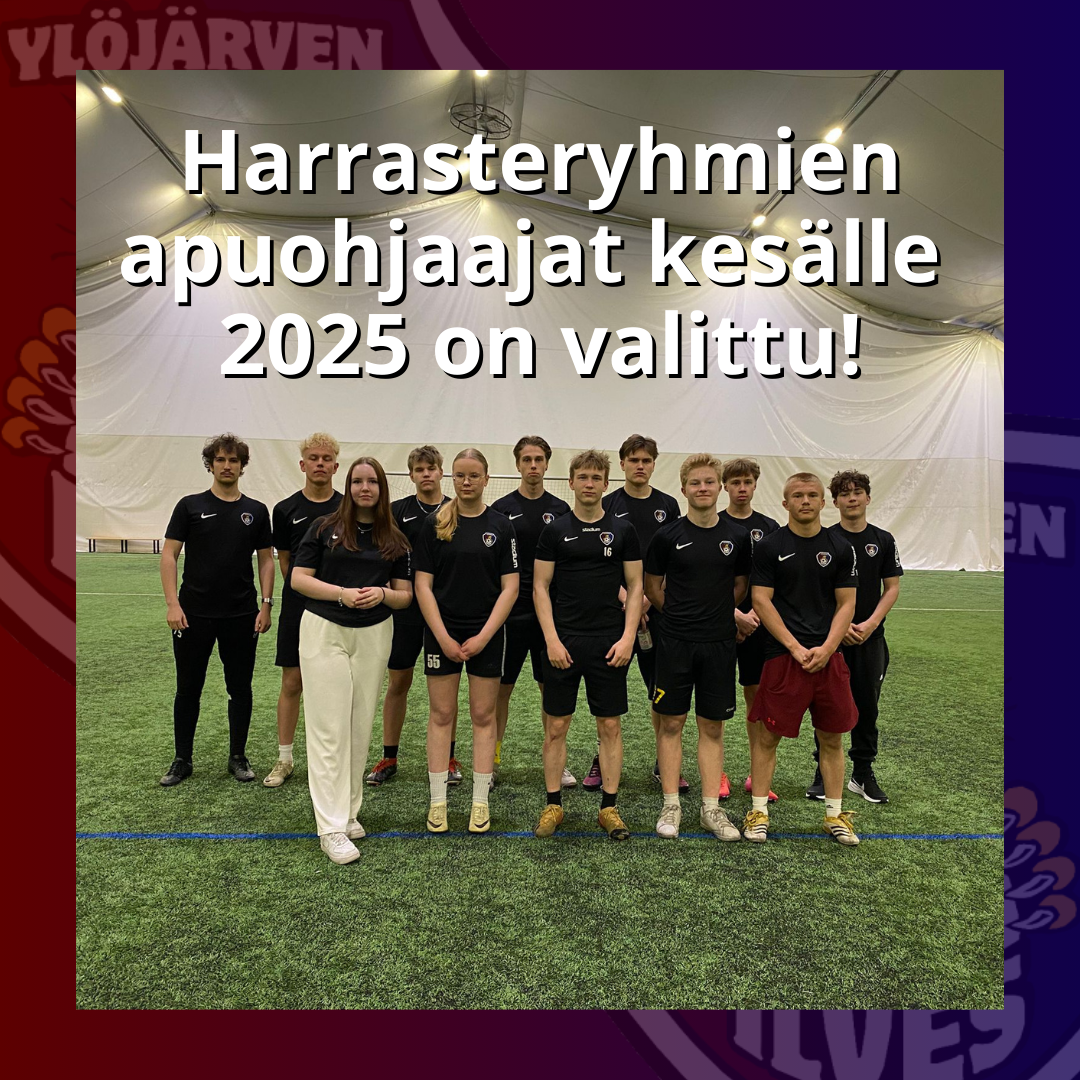 Ylöjärven Ilves työllistää useita nuoria harrasteryhmien apuohjaajina!