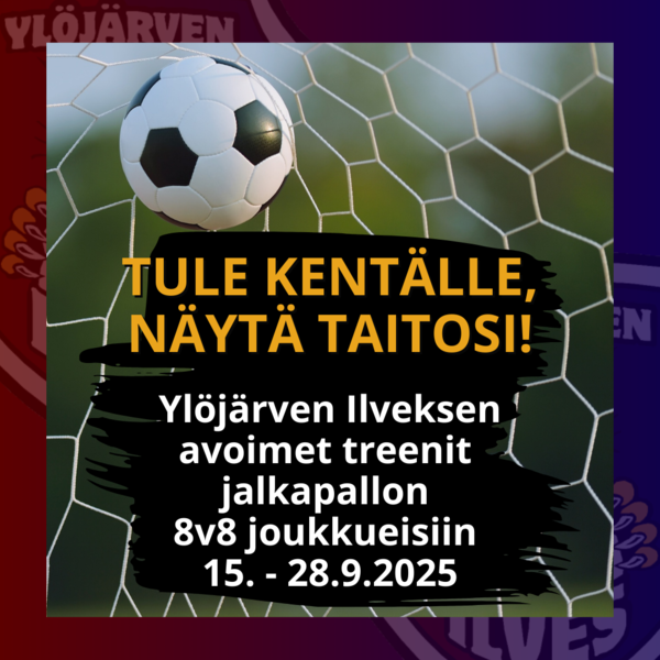 YIlves järjestää avoimet treenit tulevan kauden 8v8 joukkueisiin