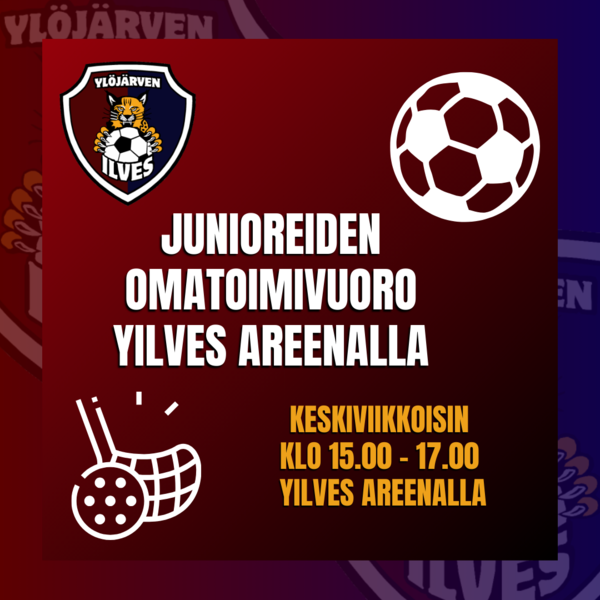 Junioreiden omatoimivuoro YIlves Areenalla