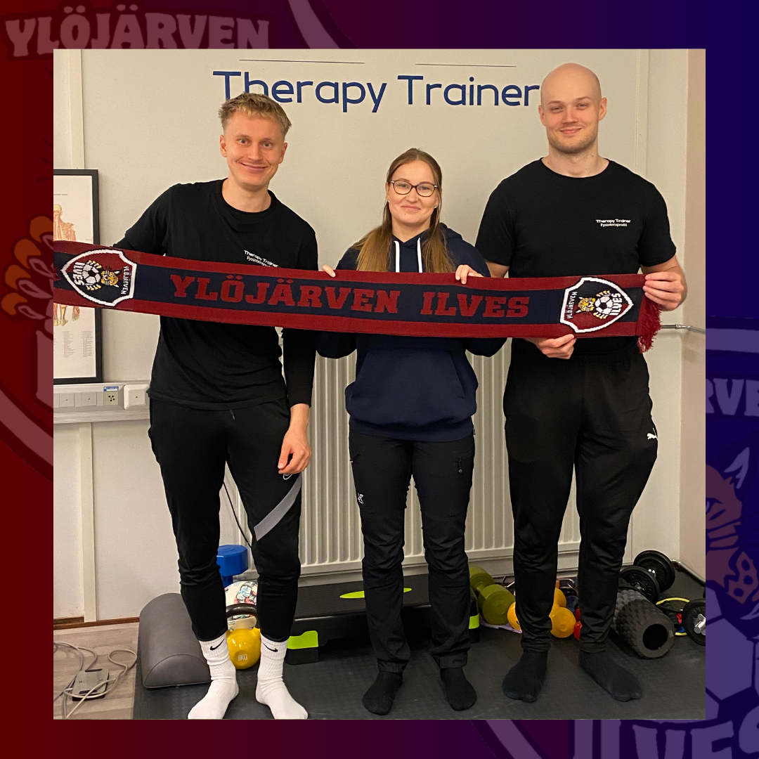 Ylöjärven Ilveksen ja Therapy Trainerin yhteistyö saa jatkoa!
