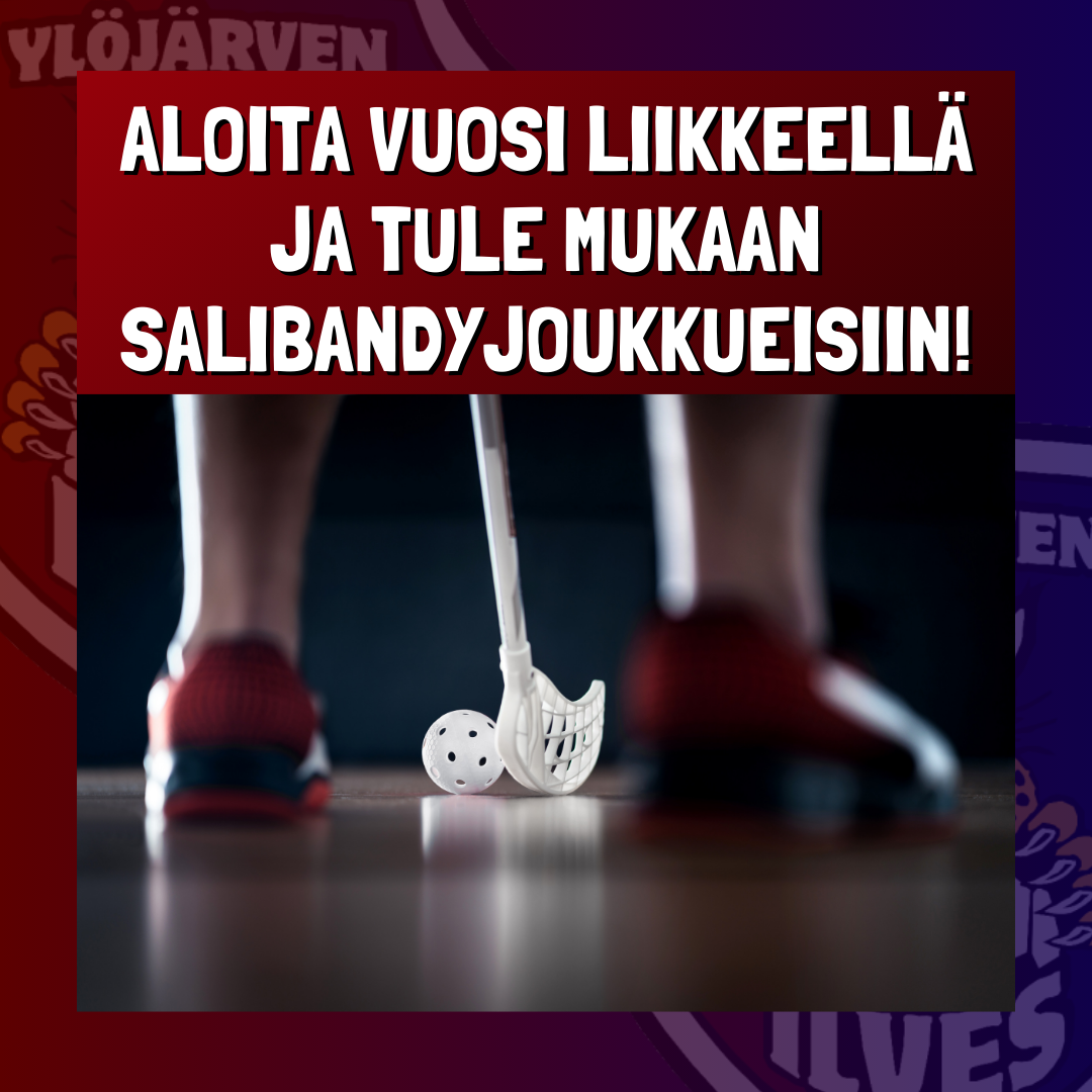 Salibandyjoukkueisiimme mahtuu uusia pelaajia!