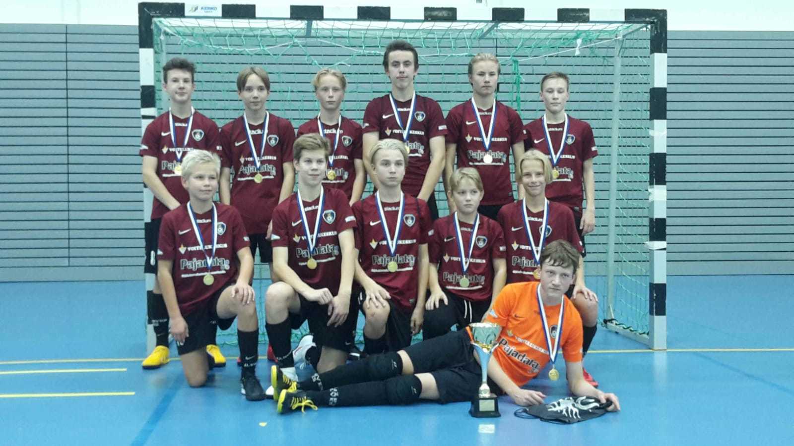 Eerikkilä Futsal Cupin ensimmäinen mestari on Ylöjärven Ilves P04