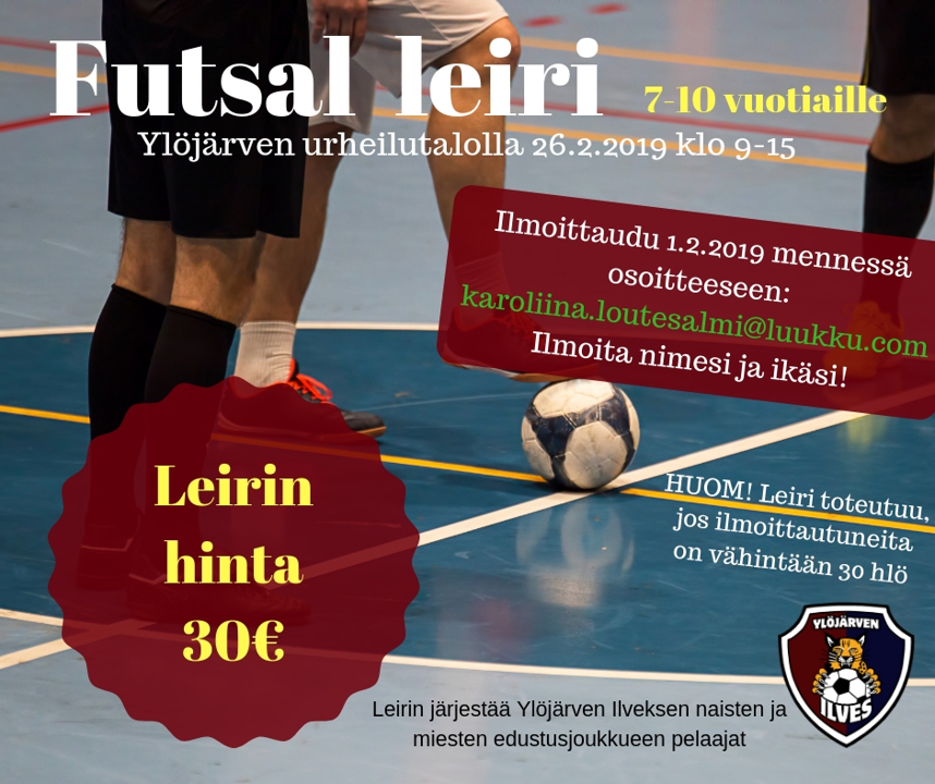 Hiihtoloman Futsal-leiri 7-10-vuotiaille