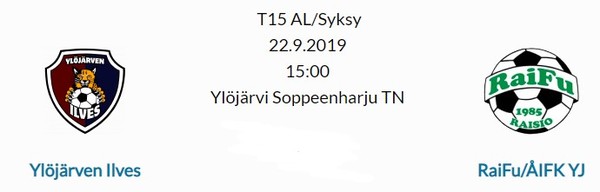 T15 Alueliigan ottelu YIlves - Raifu/ÅIFK YJ